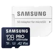 Карта памяти Samsung PRO Ultimate MicroSD, 128Гб