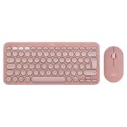 Клавиатура и мышь Logitech Pebble 2 Combo, Розовый