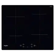 Plită incorporabilă cu inducție Whirlpool WS Q2160 NE, Negru