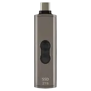 Внешний портативный SSD накопитель Transcend ESD330C, 2 ТБ, Brown