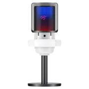 Microfon Gaming Havit GK50, Cu fir, Alb