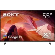 55" LED SMART TV SONY KD55X80LAEP, 4K HDR, 3840x2160, Google TV, Black
