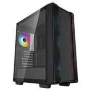 Carcasă PC DeepCool CC560 ARGB V2 Mid Tower, Negru