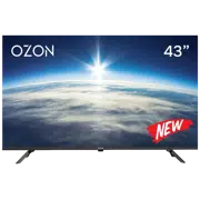 43" LED SMART TV OZON H43S7000R, 1920x1080 FHD, Android TV, Negru