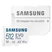Карта памяти Samsung EVO Plus MicroSDXC, 512Гб