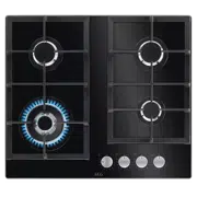 Газовая панель AEG HKB64420NB, Черный
