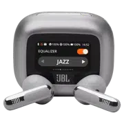 Наушники JBL LIVE Flex 3, Беспроводные, Серебристый