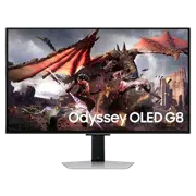 Игровой монитор 31.5" Samsung S32DG800, Черный/Серебристый