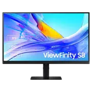 Monitor 27" Samsung S27D804UA, IPS 3840x2160 4K UHD, Black