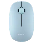 Mouse Wireless Havit MS57GT, Light Blue