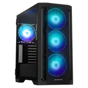 Carcasă PC Chieftec GA-01B-L-OP Mid Tower, Negru