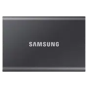 Внешний портативный SSD накопитель Samsung T7, 4 ТБ, Titan Gray