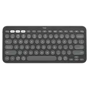 Tastatură Logitech K380S, Fără fir, Grafit