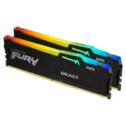 Оперативная память Kingston FURY Beast RGB, 16ГБ, Black