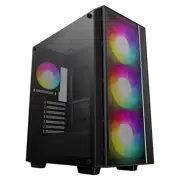 Carcasă PC Deepcool MATREXX 55 MESH V4 Mid Tower, Negru