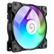 Вентилятор для ПК Gamemax FN12A-S5, 120 мм, Черный