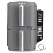Friteuză cu aer cald Ninja Double Stack XL Smart SL451EU, Gri