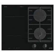 Plită incorporabilă mixt Gorenje GCI691BSC, Negru