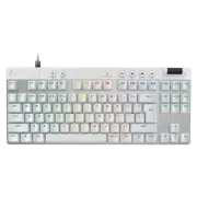 Tastatură Logitech G Pro X TKL Rapid, Cu fir, Alb