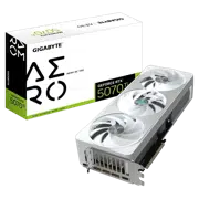 Placă video Gigabyte GeForce RTX 5070 Ti AERO OC, White