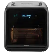 Friteuză cu aer cald Breville VDF127X-DIM, Negru