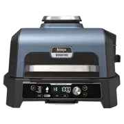 Grătar electric Ninja Woodfire Pro Connect XL, Albastru/Negru