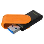 Флеш-накопитель Kingston DataTraveler Exodia S, 256Гб, Черный/Оранжевый