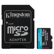 Карта памяти Kingston Canvas Go! Plus, 512Гб