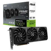 Видеокарта ASUS Prime GeForce RTX 5060 Ti OC, RTX 5060 Ti, 8 ГБ, Black