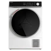 Сушильная машина Sharp KD-NHL8S9GWC-EE, 9кг, Белый