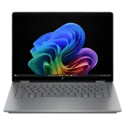 Ноутбук HP OmniBook X Flip Next Gen AI 14, Meteor Silver, 14" 
