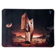 Игровой коврик для мыши Acer Nitro NMP450, Medium, Black/Red