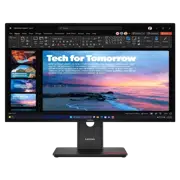Monitor 27" Lenovo T27QD-40, IPS 2560x1440 WQHD, Eclipse Black