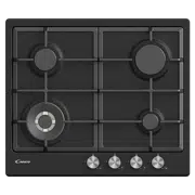 Газовая панель Candy CHG6BF4WPBB, Черный