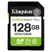 Карта памяти Kingston Canvas Select Plus, 128Гб