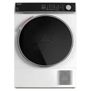 Uscător de rufe Sharp KD-NHL9S9GWC-EE, 9 kg, Alb