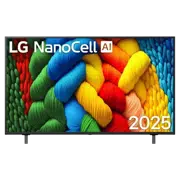 Телевизор 65" LG 65NANO81A6A, Black