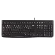 Клавиатура Logitech K120, Проводное, Чёрный