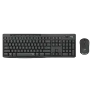 Беспроводная клавиатура и мышь Logitech MK295 Silent, Black