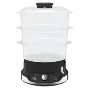 Aparat de gătit cu aburi Tefal VC204810, Negru