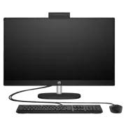 Computer All-in-One HP 27-cr1060ci, Core Ultra 5, 16GB/512GB, 60 Hz, Negru