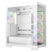Carcasă PC Deepcool CG580 4F V2 Mid-Tower, Alb