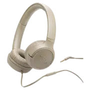 Căști JBL T530, Cu fir, Bej