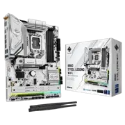 Материнская плата ASRock B860 STEEL LEGEND WIFI, White