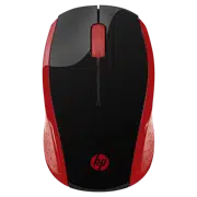 Мышь HP 200 Empress, Красный/Черный