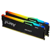 Оперативная память Kingston FURY Beast RGB 32ГБ, Черный