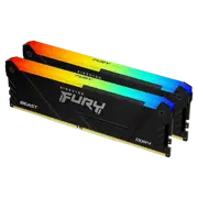 Оперативная память Kingston FURY Beast RGB, DDR4 SDRAM, 3600 МГц, 64 ГБ, KF436C18BB2AK2/64