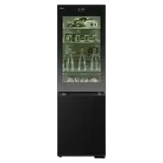 Холодильник LG GBG7190CEV, Чёрный