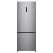 Холодильник LG GBB566PZHMN, Нержавеющая сталь