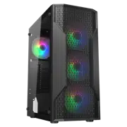 Carcasă PC Cougar MX 110 RGB Mid-Tower, Negru